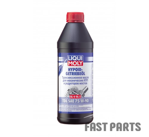 Трансмиссионное масло LIQUI MOLY Hypoid-Getriebeoil TDL (GL-4/GL-5) 75W-90 LIM 3945 1L